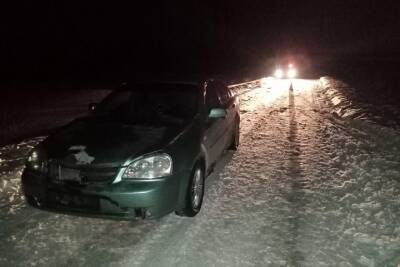 В Белгородской области водитель Шевроле сбил пьяного пешехода