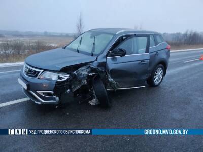 В результате ДТП в Берестовицком районе водитель получил перелом