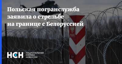 Польская погранслужба заявила о стрельбе на границе с Белоруссией