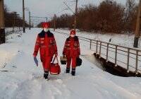 На Харьковщине медики скорой больше километра шли пешком, чтобы оказать помощь