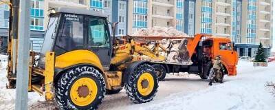 В Раменском округе в уборке улиц от снега задействовано 58 единиц техники