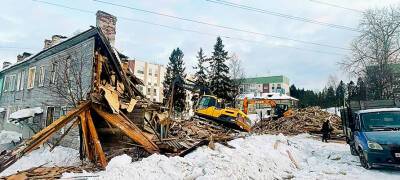 В Петрозаводске на месте трех снесенных домов появится высотка для переселенцев (ФОТО)