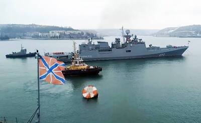 Два десятка российских боевых кораблей вышли из черноморских портов