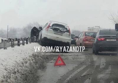 Из-за ДТП на Северной окружной дороге Рязани образовалась пробка - ya62.ru - Рязань