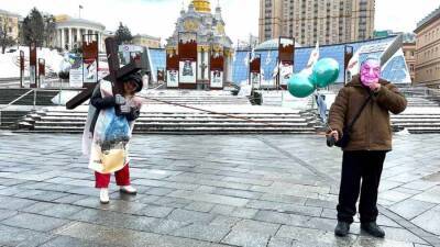 «На поводке у Сороса»: киевляне вышли на акцию против американского миллиардера