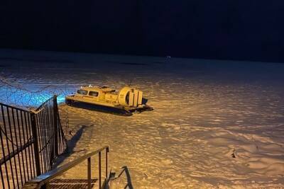 В Тверской области рыбака пришлось срочно эвакуировать со льда Иваньковского водохранилища