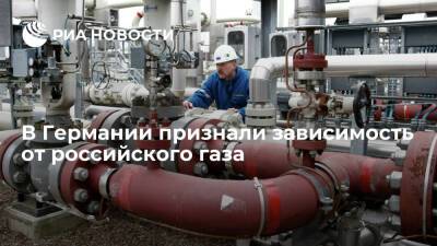 Глава Минэкономики ФРГ Хабек: Германия на 55% зависит от российского газа