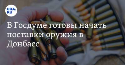 В Госдуме готовы начать поставки оружия в Донбасс