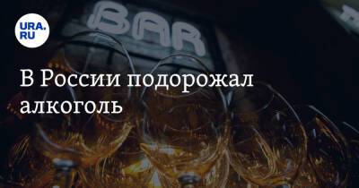 В России подорожал алкоголь