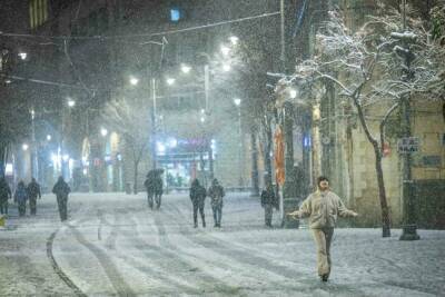 Снег в Иерусалиме закончился, дожди по всей стране остались