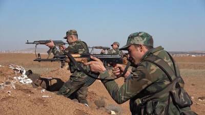 Сирийские военные во время учений использовали танк времен ВОВ