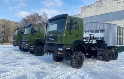 Минобороны получило первую партию тягачей КрАЗ-6510ТЕ (ВИДЕО)