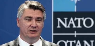 «Украине не место в НАТО, а если эскалация – «мы ни при чем»: Президент Хорватии сделал жесткое заявление