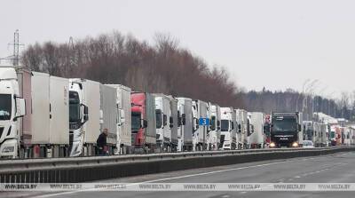 ГПК: ситуация со скоплением грузовиков на выезд в ЕС не изменилась