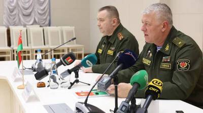 Гулевич рассказал о проверке сил реагирования Союзного государства на территории Беларуси