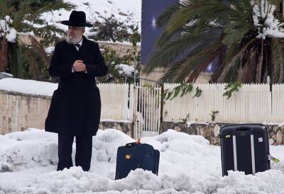 Аномальная погода в Израиле привела в транспортному коллапсу