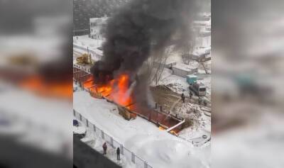МЧС: пожар в кабельном коллекторе в районе Фили потушен