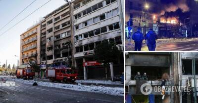Взрыв в Афинах – причина, что произошло, сколько пострадавших – фото и видео