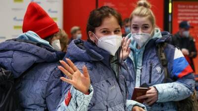 Никита Трегубов - Первый рейс с российскими олимпийцами вылетел в Китай - 5-tv.ru - Китай - Пекин