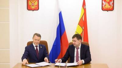 Воронежская и Рязанская областные думы подписали соглашение о сотрудничестве