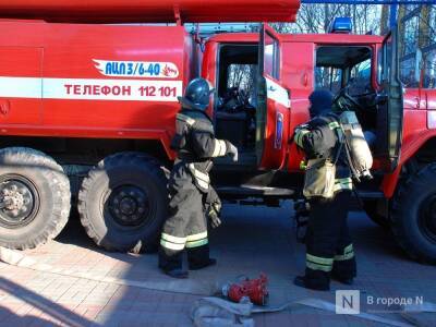Гостиница загорелась на улице Сергиевской в Нижнем Новгороде