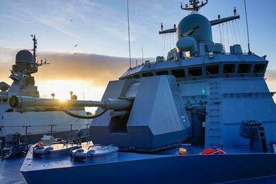 Экипаж нового корабля Черноморского флота начал морские испытания
