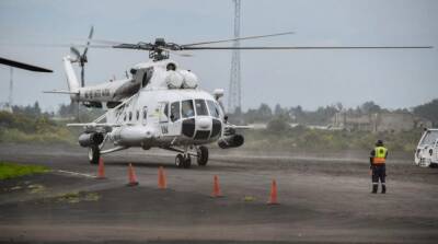 Украинские вертолетчики-миротворцы уничтожили базу боевиков в Конго
