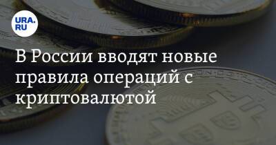В России вводят новые правила операций с криптовалютой