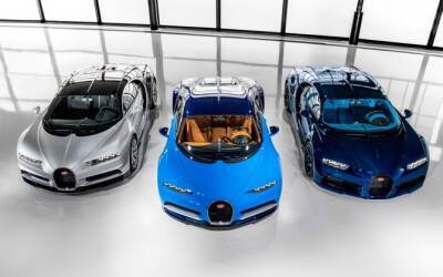 Bugatti распродала все экземпляры суперкара Chiron