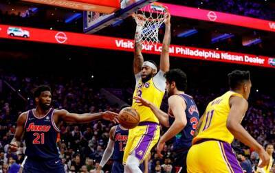 НБА: Филадельфия обыграла Лейкерс, Голден Стэйт - Миннесоту