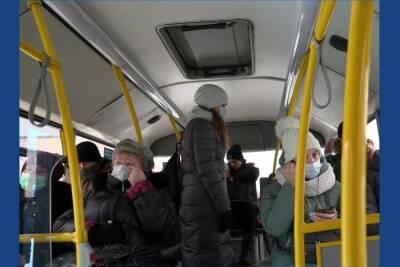 В городском транспорте Тамбова усилили контроль за соблюдением масочного режима