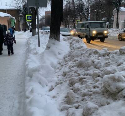 В Рязани засняли, как дети-инвалиды пробираются к школе через сугробы