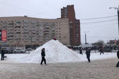 Петербург установил новый рекорд по высоте снежного покрова