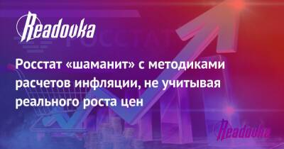 Росстат «шаманит» с методиками расчетов инфляции, не учитывая реального роста цен