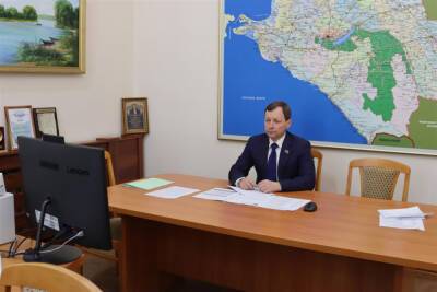 Председатель аграрного комитета ЗСК Сергей Орленко принял участие в совещании Совфеда