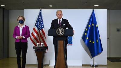 Лидеры США и ЕС обещают укрепить энергобезопасность в условиях кризиса вокруг Украины