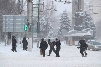 В Волгограде 29 января ожидается мокрый снег и плюсовая температура