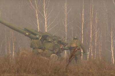 Украина провела учебные артиллерийские стрельбы у границ Крыма