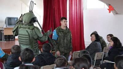 Миротворцы РФ провели «Урок Мира» в школе Карабаха