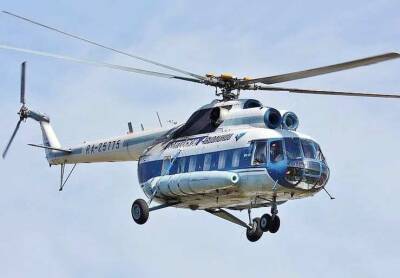 В Ульяновской области разбился военный вертолет Ми-8