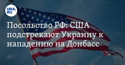 Посольство РФ: США подстрекают Украину к нападению на Донбасс