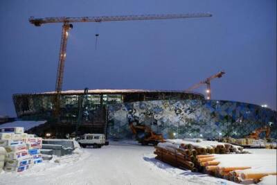 Ледовый дворец в Новосибирске достроят к 1 октября