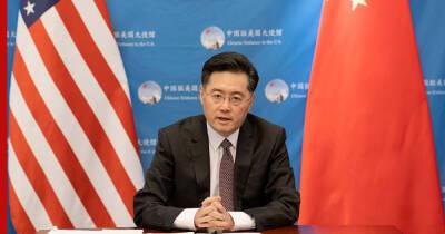 Цинь Ган - Харрис Камалой - Посол Китая предупредил об угрозе войны с США из-за Тайваня - profile.ru - Китай - США - Вашингтон - Тайвань - Гондурас