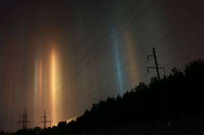 Новосибирский астроном объяснил появление «световых столбов»