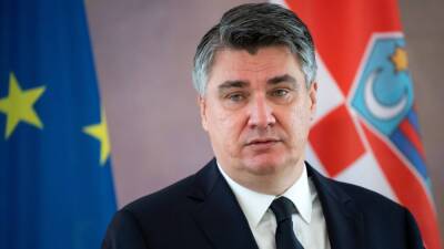 Лидер Хорватии Миланович: премьер Пленкович ведет себя как «украинский агент»