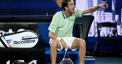 Медведева оштрафовали за спор с судьей в полуфинале Australian Open