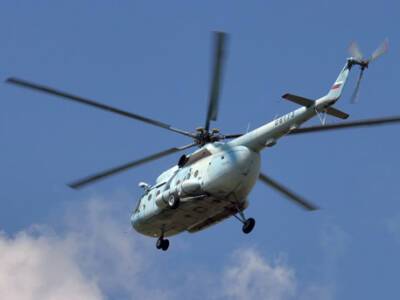 В Ульяновской области разбился военный вертолёт