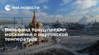 Синоптик Вильфанд: мартовская температура прогнозируется в Москве в конце января