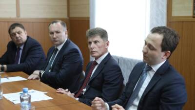Губернатор Приморского края посетил Дальнегорск и встретился с рабочими