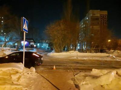 В Новосибирске иномарка сбила 9-летнего ребенка на пешеходном переходе